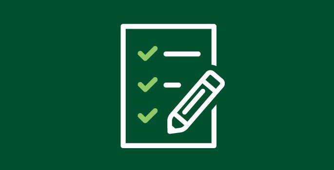 Icon of a paper and pencil